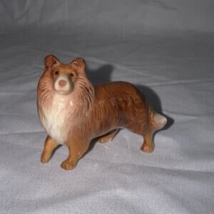 VTG porcelain retired Hagen Renaker collie